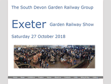 Tablet Screenshot of exetergardenrailwayshow.com